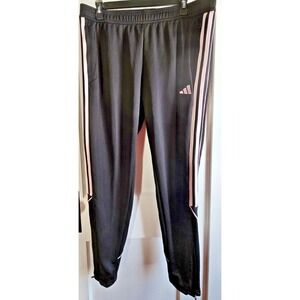 NWT ADIDAS FOOTBALL PANTS regular fit tapered leg full length TIRO 23woman Sz XL